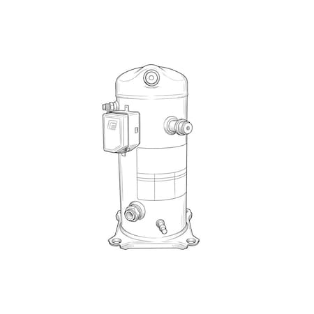Copeland 230v1ph 16500btu R404A RotoCom ZF15K4E-PFV-961