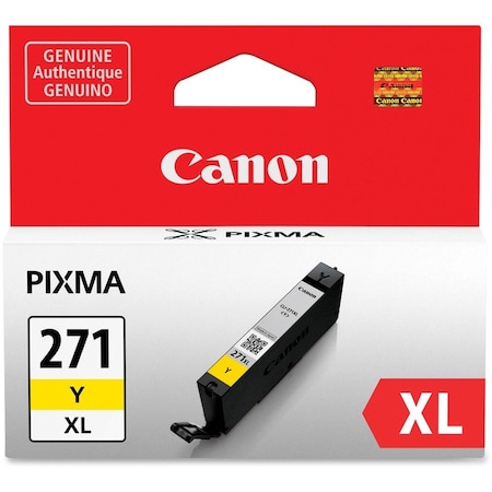 Canon Cartridge, Ink Jet, HY, Cyan CLI271XLY