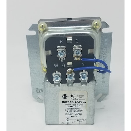 Resideo Fan Center DPDT Relay 120V R8239B1043