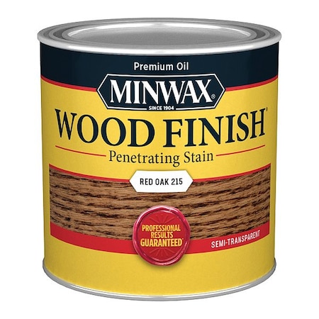 Minwax Wood Stain, 0.5 pt, Red Oak 221504444
