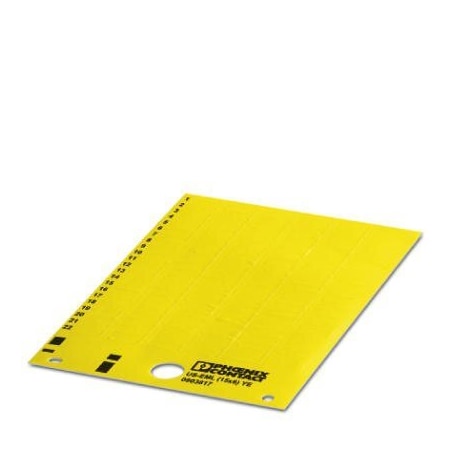 Phoenix Contact US-EML 15X6 YE Label Card yellow 0803817
