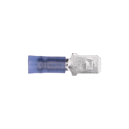 Auveco Solderless Terminal 1/4in Male Quick Slide 16/14 Gauge, 25PK 12147