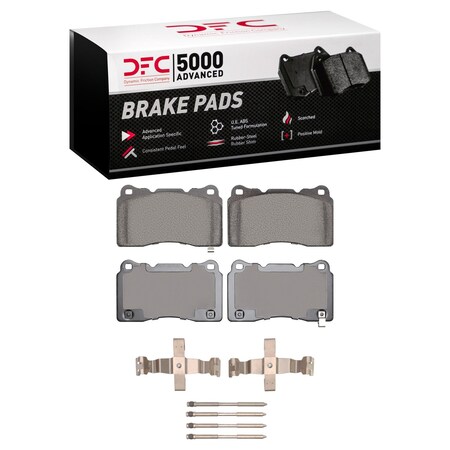 Dfc 5000 Advanced Disc Brake Pad Set,  1551-1001-06