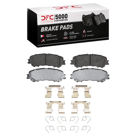 Dfc 5000 Advanced Disc Brake Pad Set, 1551-2032-01