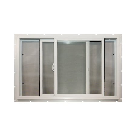Duo-Corp Duo-Corp 3020TMUT Utility Window, 35-1/2 in OAW, 2-1/4 in OAD 3020TMUT