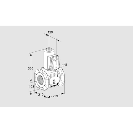 Honeywell Kromschroder VAS8T100A05NWB/PP/PP KS88206881