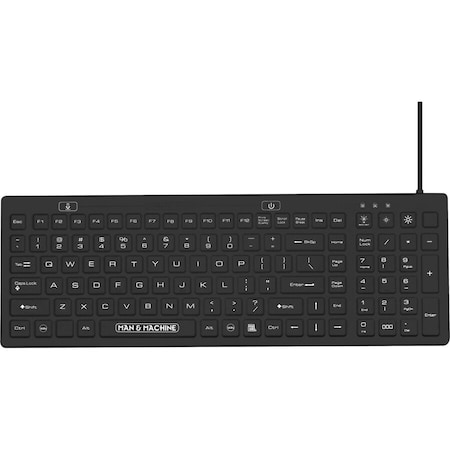 Man & Machine Dcool Backlight Keyboard - Bla DCOOL/B5
