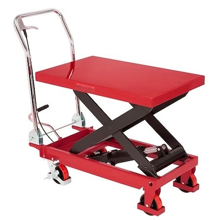 American Forge & Foundry HydraulicTableCart, 32in, 20in, Stl, 1,100lb 3904