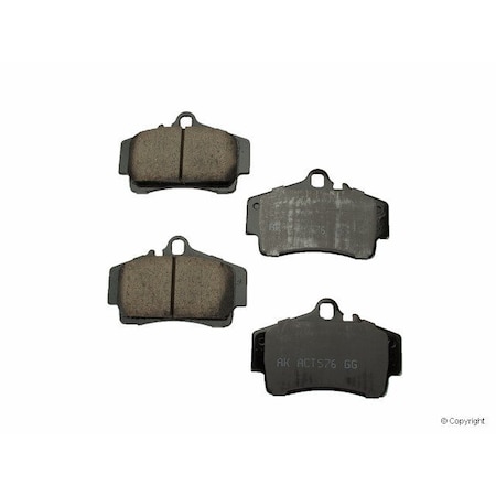 Akebono 00-04 Porsche-Boxster:Rear Euro Pads, Eur738 EUR738