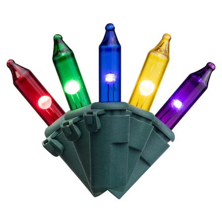 Celebrations LED T5 Multicolored 105 ct String Christmas Lights 26 ft. 11-09032A