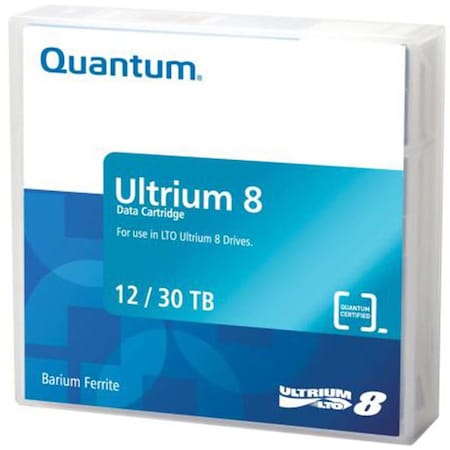 Quantum LTO-8 Ultrium 12TB-30TB WORM Data Cartridge QU25300