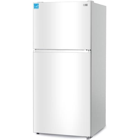 Black&Decker 20.1 cu. Ft. Top Mount Refrigerator / Freezer with ice maker-White BR2010JIMW