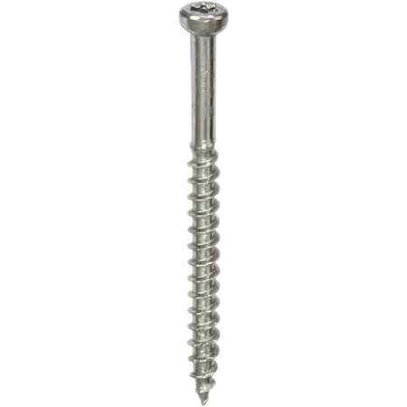 Grk Fasteners GRK No, 8 x 2'' Star Drive Stainless Steel Trim Screw, 510 Ct. 61728