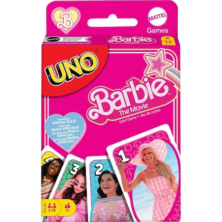 Mattel UNO Barbie The Movie Card Game HPY59