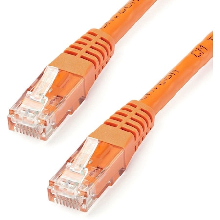Startech.Com 15ft CAT6 Ethernet Cable Orange Cat6 PoE C6PATCH15OR