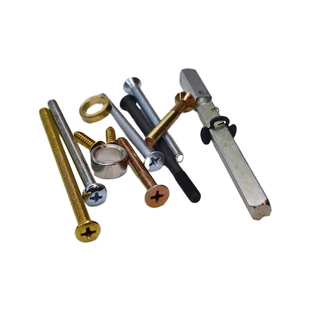 Baldwin Baldwin New Mechanics Thick Door Kit C For Emergency Egress Handlesets Lifetime Satin Brass Finish 5399044C