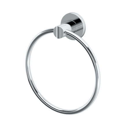 Gatco Channel Towel Ring, Chrome 4682