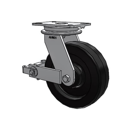 Albion HD-Caster-10-Poly-Brake 90TM10501SP
