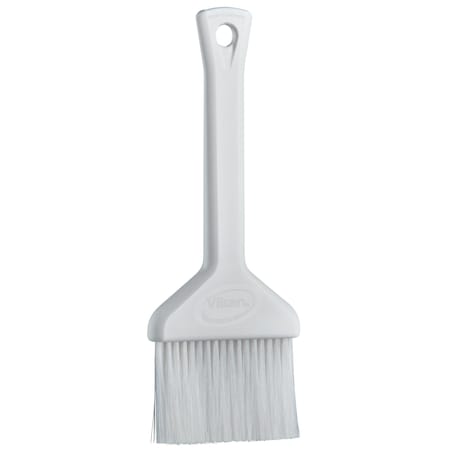 Vikan Pastry Brush, 7 3/4 in L, 2 4/5 in W, White 5552705