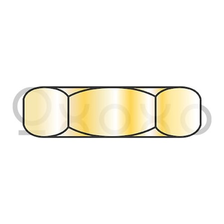 Oxoxo 5/8-11 MS51967 Military Finished Hex Nut Coarse Thread Grade B Cadmium Yellow DFAR, 250PK 495020