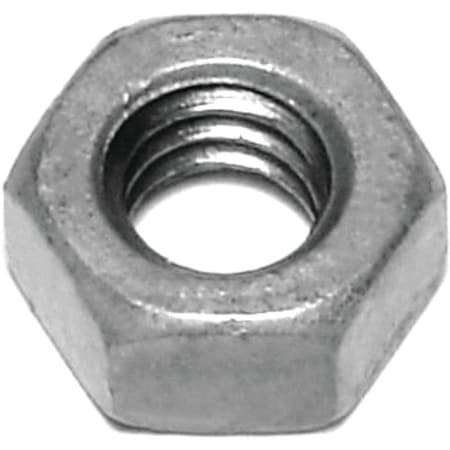Midwest Fastener Hex Nut, 1/4"-20, Galvanized 05615