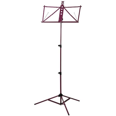 Strukture Deluxe Aluminum Music Stand w/Adjustable Tray - Purple S3MS-PP