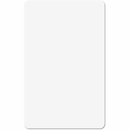 C-Line Products Graphics Quality Video Grade PVC Card, White, 100/PK 89007