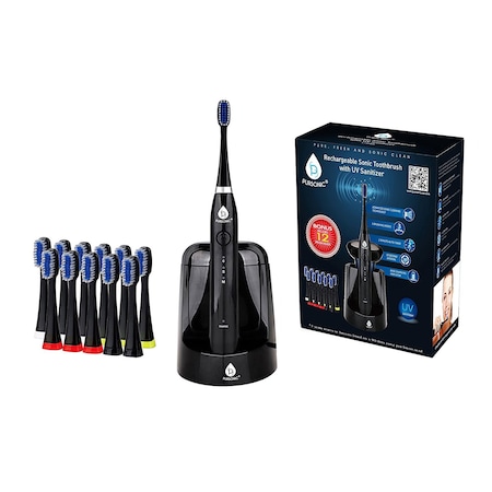 Pursonic Sonic Toothbrush with UV Sanitizing Function S750BK