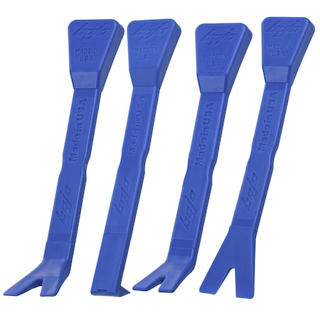 Bojo Tools 4-Piece Plastic Grommet and Prying Tools Combination Kit - Light Duty ATH-P-NGL