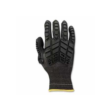 Honeywell Rig Dog, Light NBR High Dexterity Gloves, High Performance Polyethylene, Size 11, Black 068-2332275N-11