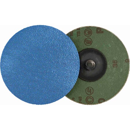 Auveco 3in 80 Grit 25,000 RPM Mini Grinding Disc, 25PK 22388