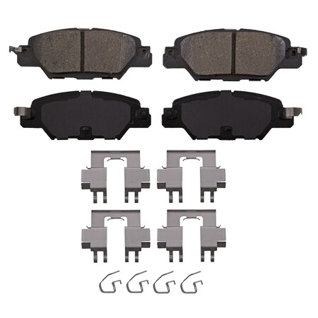 Wagner Brake QuickStop Rear Disc Brake Pad Set Ceramic,  ZD1846