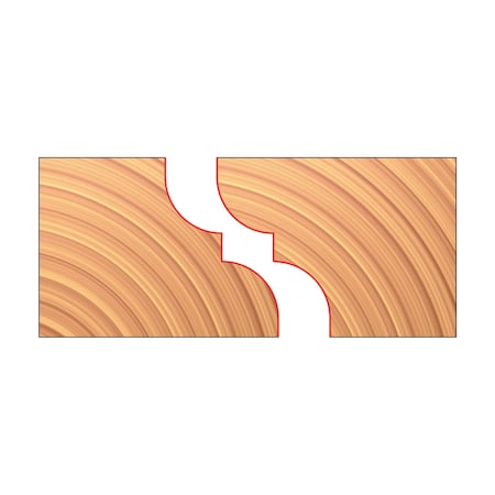 Freud 3-15/16in. x 23/64in. x 1-1/4in. Matched Reverse Detail Cutters UP285-IC