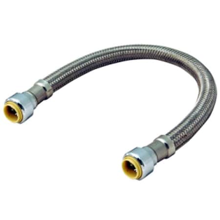 Muebles Para El Hogar LF725FPR 18 in. Push x FIP Water Heater Connection Hose MU3533231