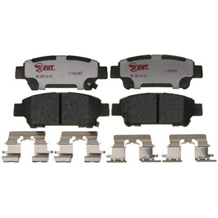 Rm Brakes EHT995H 2004-2010 Toyota Sienna Brake Pad Set R53-EHT995H