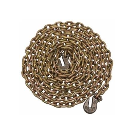 Campbell System 7 Tow Chains, Size 5/16 in, 4,700 lb Limit, Yellow Chromated 193-0513578
