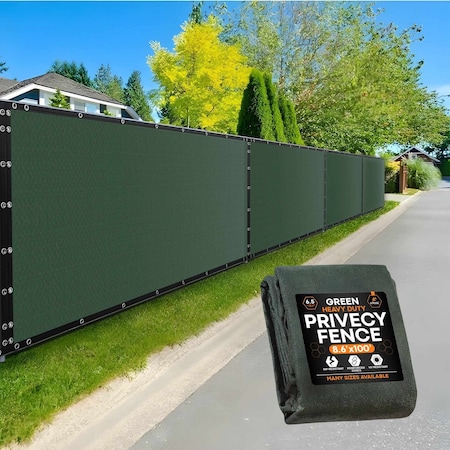 Xpose Safety Privacy Fence Screen 8.5ft x100ft Green PS-86100G-X