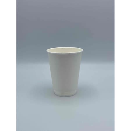 Empress Double Wall Paper Hot Cup 12 oz White, 500PK EHCDW12-W