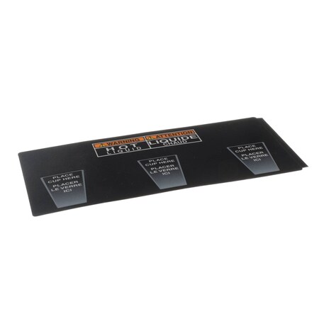 Bunn DECAL, CUP PLACEMENT IMIX-3 PC ENG/FRE 28328.7013