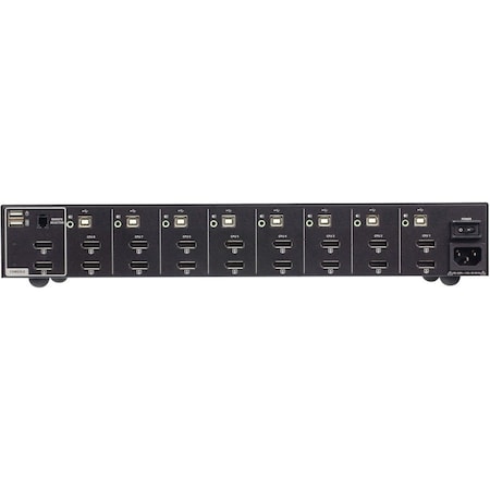 Aten 8-PORT USB DP DUAL DISPLAY PP4.0 SECURE KVM CS1148DP4