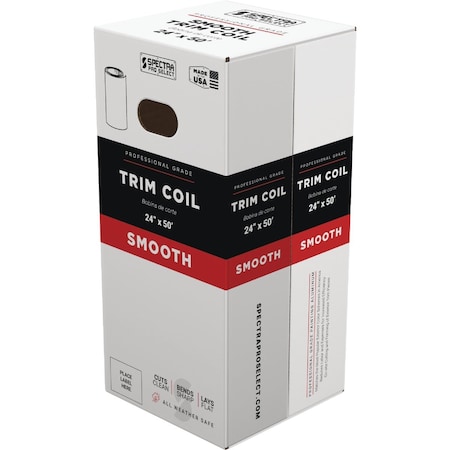 Spectra Metals 24''x50 ' Clay Painted Aluminum Trim Coil RTC24D309/W187