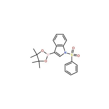 Ak Scientific 1-(Phenylsulfonyl)-3-indoleboronic acid pinacol ester (1g), CAS 870717-93-4 V8256-1g