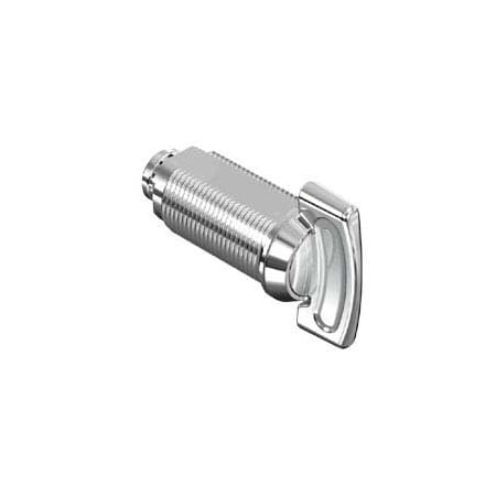 Southco Cam Lock Latch, Zinc Alloy, Chrome Core, Chrome Housing. CM Cam Lock Latches CM-1-1C101-1C