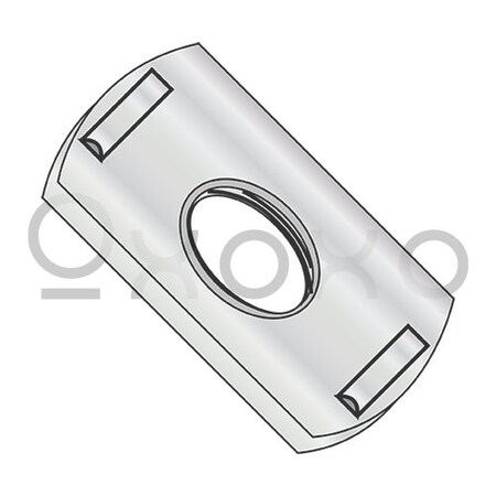 Oxoxo M6X1.0 Metric Weld Nut with Two Projections, 1000PK 398322