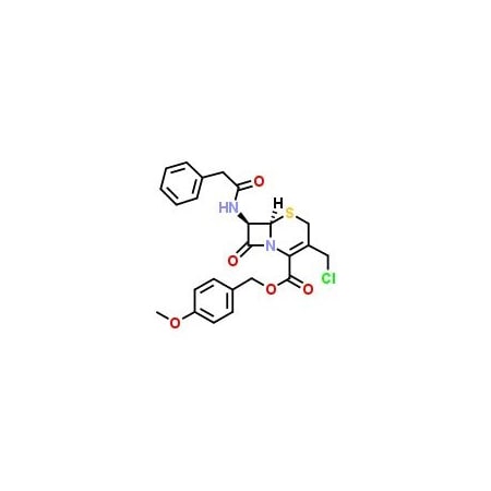 Ak Scientific 7-Phenylacetamido-3-chloromethyl-3-cephem-4-carboxylic acid-p-methoxybenzyl ester (500g), CAS 10414 N722-500g