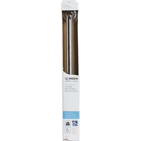 Moen Home Care 24'' Concealed Screw Designer Grab Bar Chrome LR8724D2CH