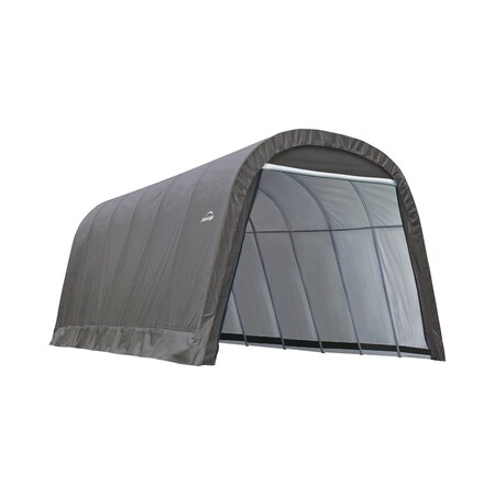 Shelterlogic ShelterCoat 13 x 24 x 1 ft Grey Wind And Snow Rated Garage Round 74332