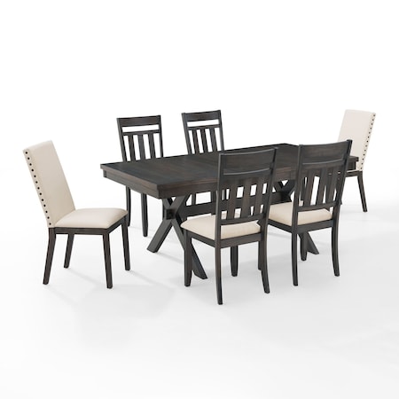 Crosley Hayden 7-Piece Dining Table Set For 6 KF13077SL