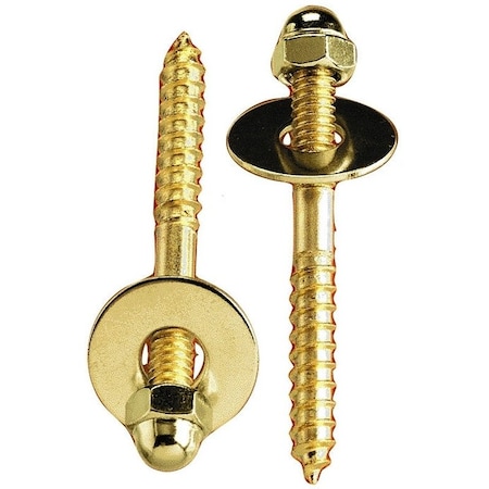 Plumb Pak Screw Set, Brass PP23515