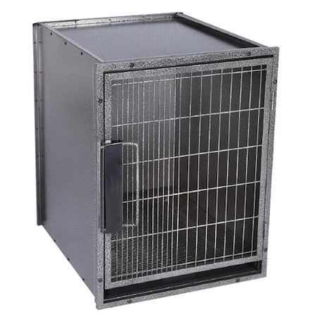 Pet Pals ProSelect Modular Kennel Cage Lrg Graphite ZW5202 42 17